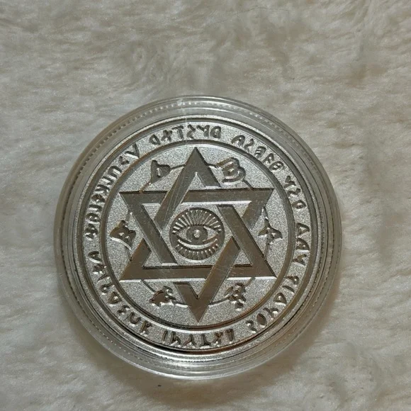 Ancient Greek The God-of-Sea Poseidon with Holy Trident Challenge Coin